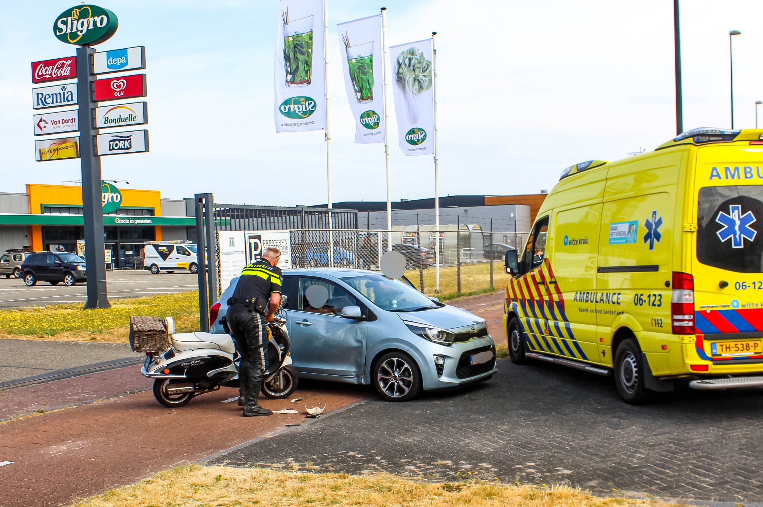 Scooterrijder Gewond Na Aanrijding Met Auto Stadhoudersmolenweg