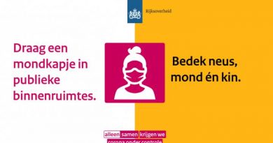 Vanaf vandaag mondkapje verplicht in publieke binnenruimtes Vanaf vandaag mondkapje verplicht in publieke binnenruimtes
