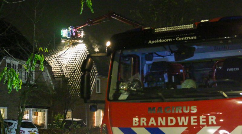 Dankzij het tijdig opmerken van de brand is erger voorkomen..