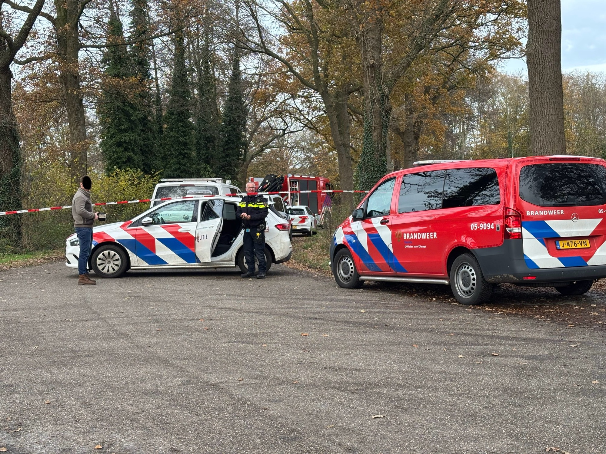 Lichaam gevonden in het water, politie doet onderzoek