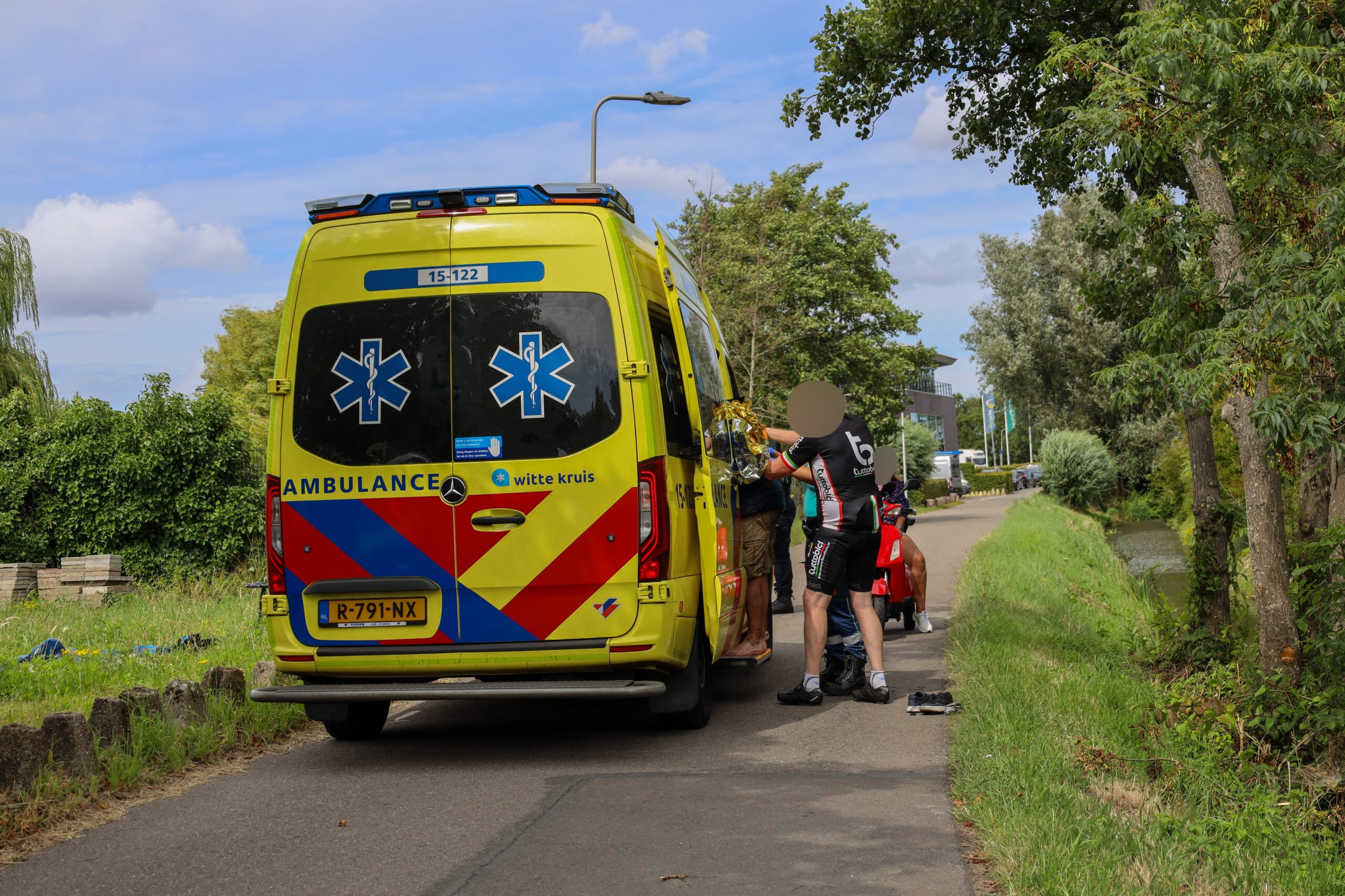 Ongeval met Letsel bij Botsing tussen Fietsers
