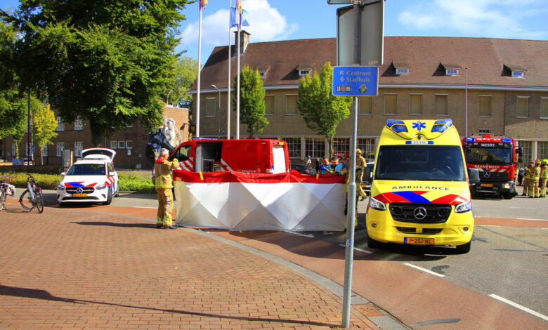 Scooterrijder overleden bij aanrijding met vrachtwagen