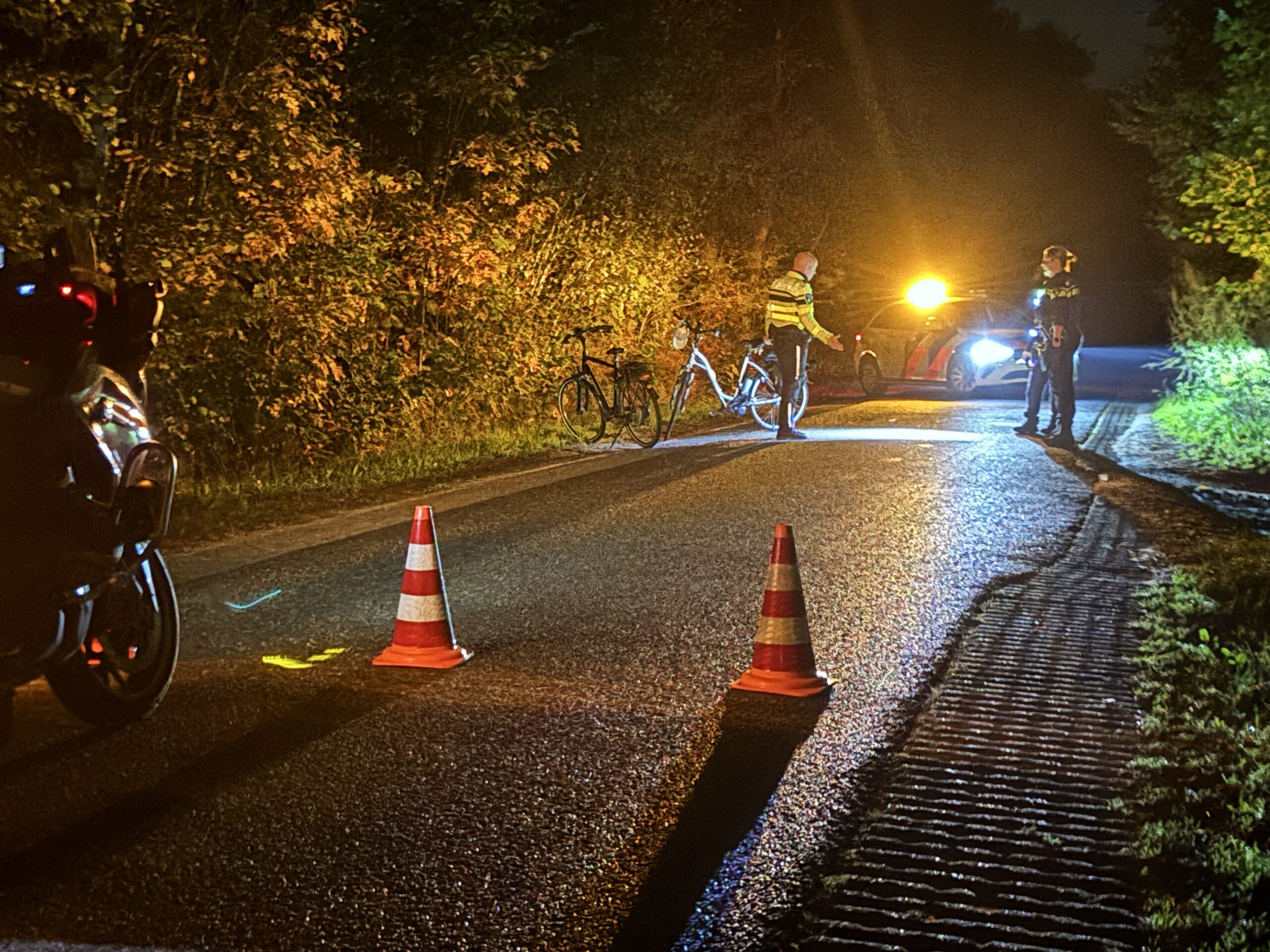 Fietser gewond na harde val