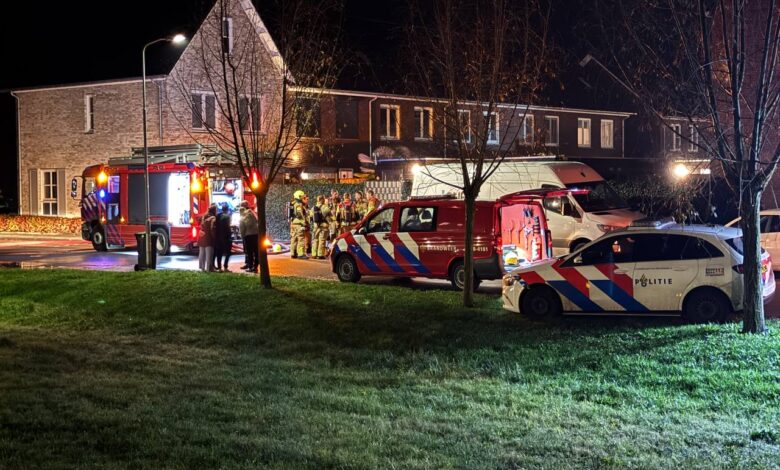 Meerdere brandweerwagens ingezet voor brandende schuur