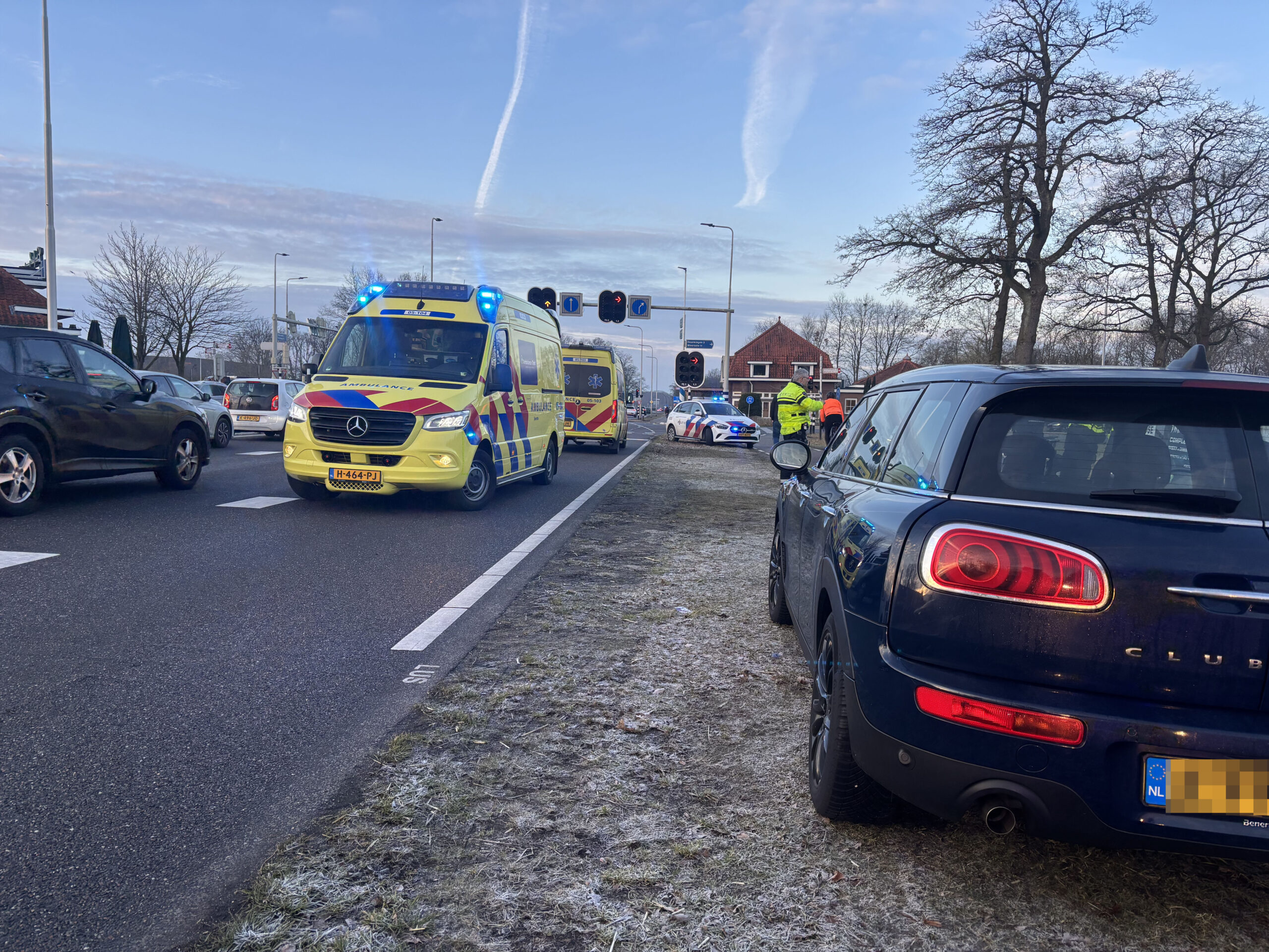 Fietser raakt zwaar gewond bij ongeval