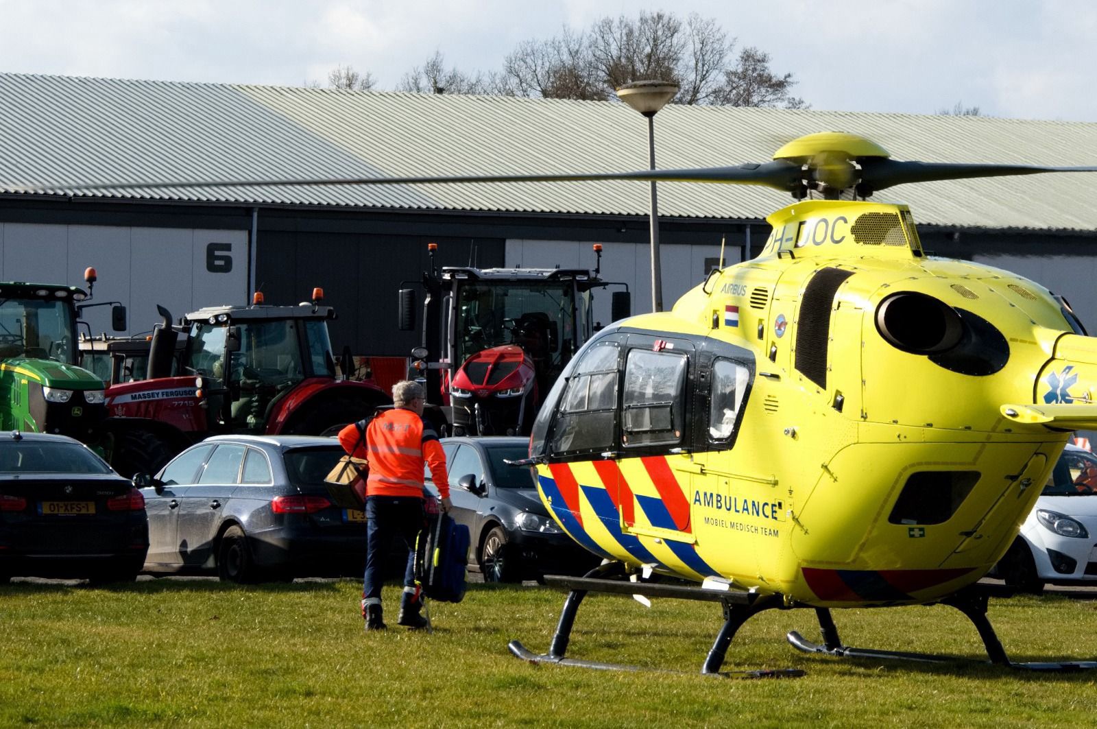 Traumahelikopter ingezet voor ernstig ongeval