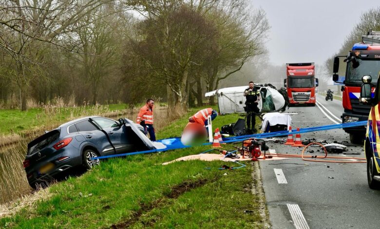 Dode en meerdere gewonden na zeer ernstig ongeval