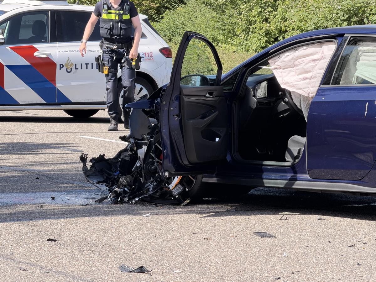 Twee zwaargewonden bij ongeval met motor; traumahelikopter opgeroepen