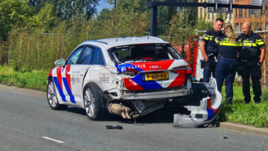 Politie betrokken bij ongeval Vlaardingen in Vlaardingen