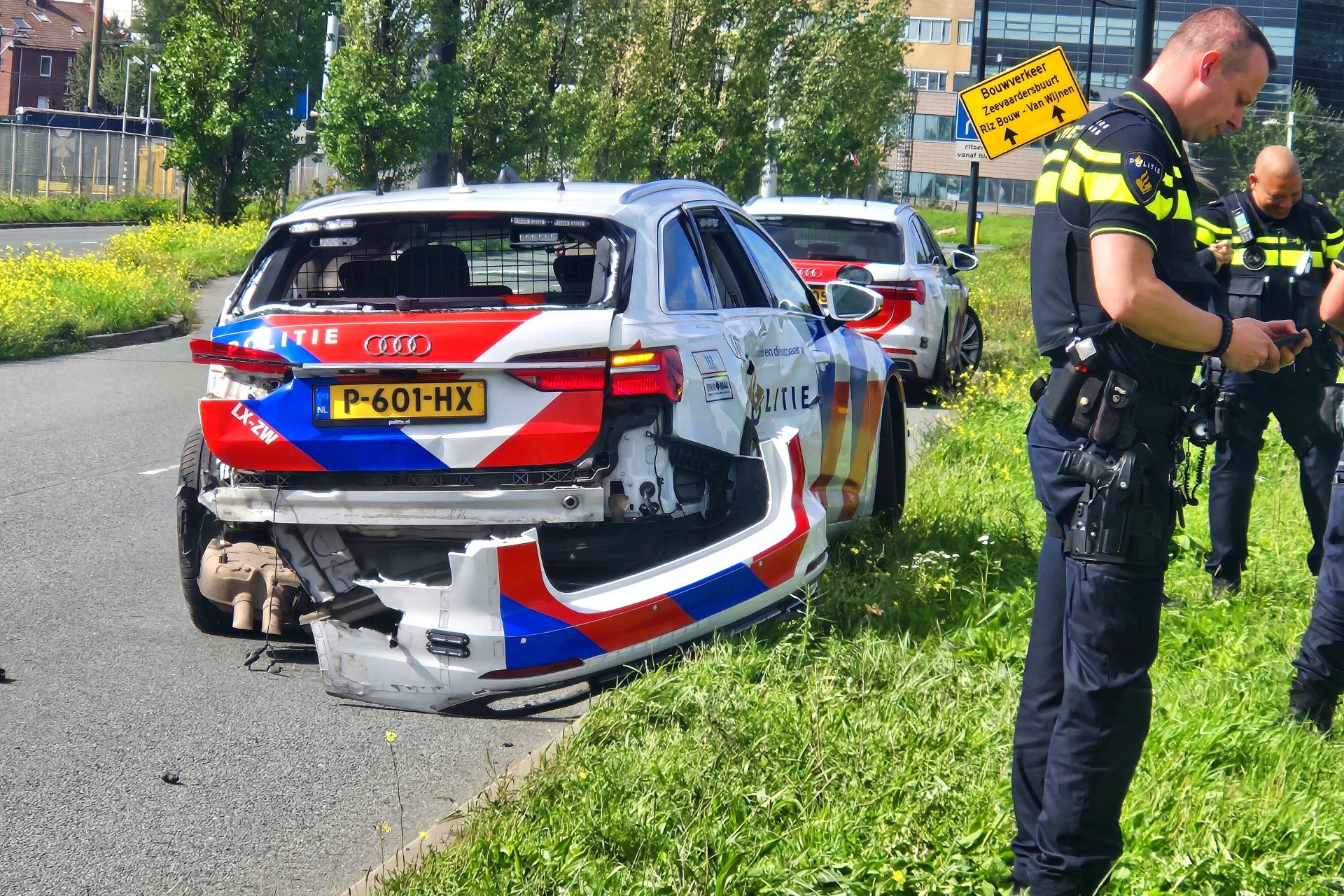 Politie betrokken bij ongeval Vlaardingen in Vlaardingen