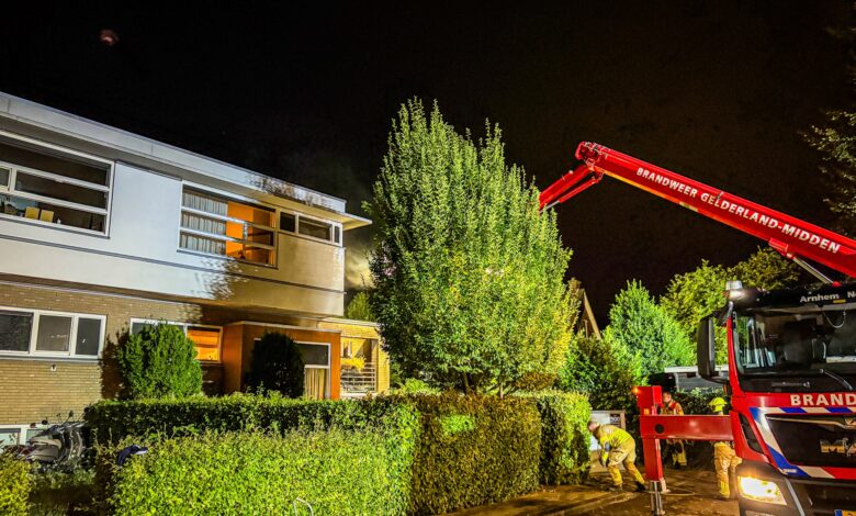 Brand huis — Velp