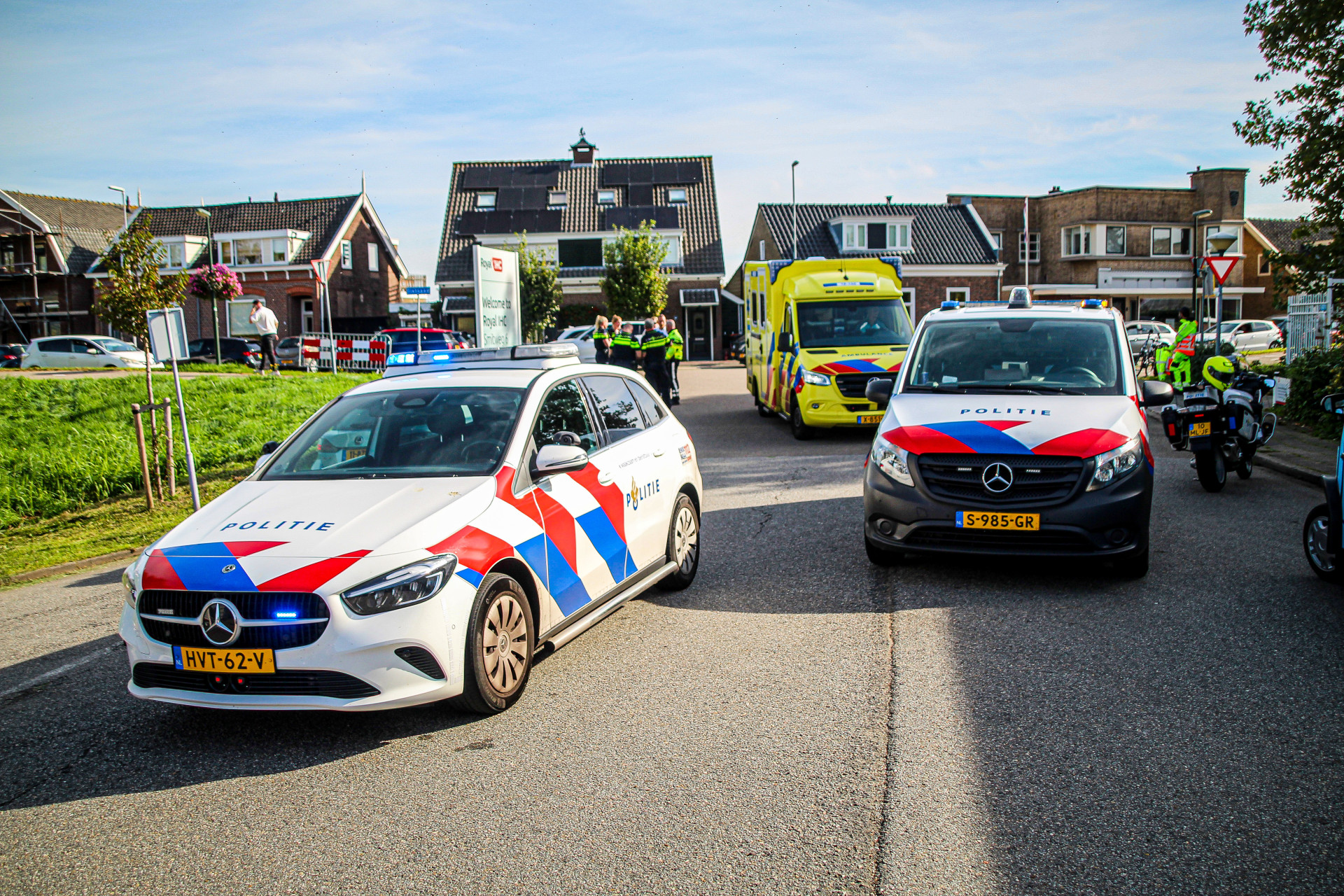 Auto rijdt over slachtoffer na ongeval met elektrische step in Kinderdijk