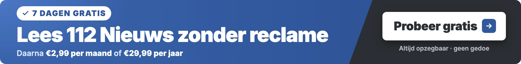 Advertentievrij